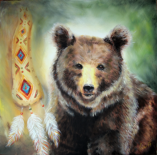 Medvěd - Totemové zvíře